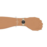 Fossil Blue Dive Three Hand Black Dial Two Tone Steel Strap Watch For Women - ES5349 Buy Now By Fossil