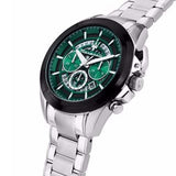 Maserati Traguardo Chronograph Green Dial Silver Steel Strap Watch For Men - R8873612060 Buy Now By Maserati