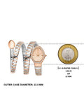 Just Cavalli Carezza Rose Gold Dial Two Tone Steel Strap Watch for Women - JC1L372M0065 Authentic Buy Shop Now
