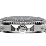 Gucci Dive Quartz Black Dial Silver Steel Strap Watch For Men - YA136301B Buy Now By Gucci