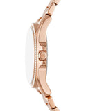 Michael Kors Kacie Three-Hand White Dial Rose Gold Steel Strap Watch for Women - MK4853 Buy Now By Michael Kors