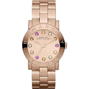 Marc Jacobs Amy Dexter Rose Gold Dial Rose Gold Steel Strap Watch for Women - MBM3216 Buy Now By Marc Jacobs