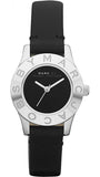 Marc Jacobs Blade Black Dial Black Leather Strap Watch for Women - MBM1211 Buy Now By Marc Jacobs