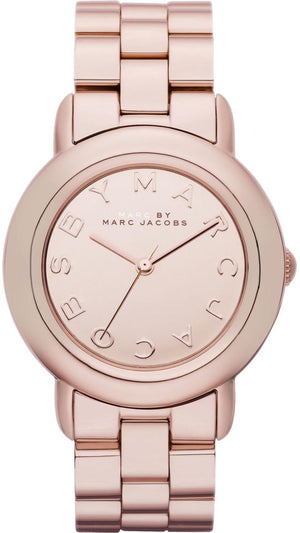 Marc Jacobs Marci Rose Gold Dial Rose Gold Steel Strap Watch for Women - MBM3099 Buy Now By Marc Jacobs