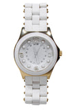 Marc Jacobs Pelly White Dial White SIlicone Strap Watch for Women - MBM2525 Buy Now By Marc Jacobs
