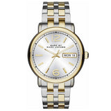 Marc Jacobs Fergus Silver Dial Two Tone Steel Strap Watch for Women - MBM8652 Buy Now By Marc Jacobs