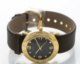 Marc Jacobs Amy Grey Dial Grey Leather Strap Watch for Women - MBM1153 Buy Now By Marc Jacobs