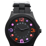 Marc Jacobs Pelly Black Dial Black Silicone Strap Watch for Women - MBM2543 Buy Now By Marc Jacobs