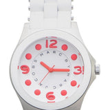 Marc Jacobs Pelly White Dial White Silicone Strap Watch for Women - MBM2588 Buy Now By Marc Jacobs