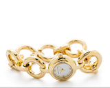 Marc Jacobs Rock White Dial Gold Steel Strap Watch for Women - MBM3005 Buy Now By Marc Jacobs