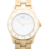 Marc Jacobs Blade White Dial Gold Steel Strap Watch for Women - MBM3050 Buy Now By Marc Jacobs