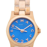Marc Jacobs Henry Blue Dial Rose Gold Steel Strap Watch for Women - MBM3213 Buy Now By Marc Jacobs
