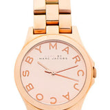 Marc Jacobs Henry Rose Gold Dial Rose Gold Steel Strap Watch for Women - MBM3212 Buy Now By Marc Jacobs