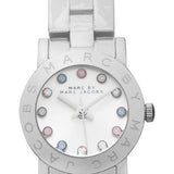 Marc Jacobs Amy White Dial Silver Steel Strap Watch for Women - MBM3217 Buy Now By Marc Jacobs
