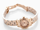 Marc Jacobs Amy Rose Gold Dial Rose Gold Steel Strap Watch for Women - MBM3219 Buy Now By Marc Jacobs