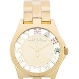 Marc Jacobs Henry Skeleton Gold Dial Gold Steel Strap Watch for Women - MBM3263 Buy Now By Marc Jacobs