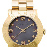 Marc Jacobs Amy Black Dial Gold Steel Strap Watch for Women - MBM3273 Buy Now By Marc Jacobs