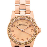 Marc Jacobs Henry Rose Gold Dial Rose Gold Steel Strap Watch for Women - MBM3278 Buy Now By Marc Jacobs