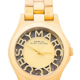 Marc Jacobs Henry Gold Dial Gold Steel Strap Watch for Women - MBM3292 Buy Now By Marc Jacobs
