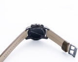 Marc Jacobs Larry Chronograph Black Dial Grey Leather Strap Watch for Men - MBM5034 Buy Now By Marc Jacobs
