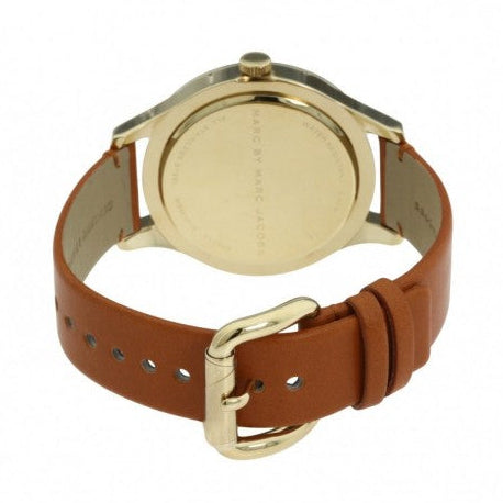 Marc Jacobs Blade White Dial Brown Leather Strap Watch for Women - MBM1218 Buy Now By Marc Jacobs