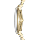 Marc Jacobs Baker Grey Dial Gold Steel Strap Watch for Women - MBM3281 Buy Now By Marc Jacobs
