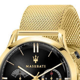 Maserati Ricordo Chronograph Black Dial Stainless Steel Mesh Bracelet Watch For Men - R8873633003 Buy Now By Maserati