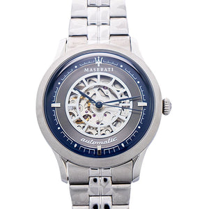 Maserati Ricordo Automatic Gray Dial Silver Steel Strap Watch For Men - R8823133003 Buy Now By Maserati
