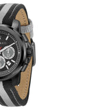 Maserati Royale 44mm Black Dial Stainless Steel Fiber Strap Watch For Men - R8871637002 Buy Now By Maserati