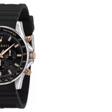 Maserati SFIDA 44mm Black Silicon Chronograph Watch For Men - R8871640002 Buy Now By Maserati