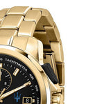 Maserati Successo Black Dial Gold Stainless Steel Watch For Men - R8873645002 Buy Now By Maserati