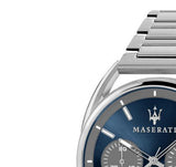 Maserati Trimarano Chronograph Blue Dial Silver Steel Strap Watch For Men - R8873632004 Buy Now By Maserati