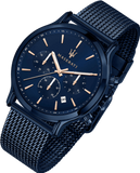 Maserati Epoca Analog Blue Dial Blue Mesh Bracelet Watch For Men - R8873618010 Buy Now By Maserati