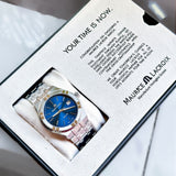 Maurice Lacroix Aikon Automatic Blue Dial Silver Steel Strap Watch For Men - AI6008-SS002-430-1 Buy Now By Maurice Lacroix