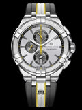 Maurice Lacroix Aikon Chronograph King of the Court Limited Edition Silver Dial Grey Rubber Strap Watch for Men - AI1018-TT030-130-K Buy Now By Maurice Lacroix