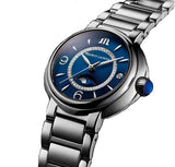 Maurice Lacroix Fiaba Moonphase Blue Dial Silver Steel Strap Watch for Women - FA1084-SS002-420-1 Buy Now By Maurice Lacroix
