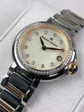 Maurice Lacroix Fiaba Date Diamonds White Mother of Pearl Dial Two Tone Steel Strap Watch for Women - FA1007-PVP23-170-1 Buy Now By Maurice Lacroix