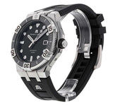 Maurice Lacroix Aikon Venturer Black Dial Black Rubber Strap Watch for Men - AI6058-SS001-330-1 Buy Now By Maurice Lacroix