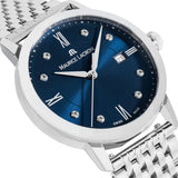 Maurice Lacroix Eliros Diamonds Blue Dial Silver Steel Strap Watch For Women - EL1094-SS002-450-1 Buy Now By Maurice Lacroix