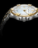 Maurice Lacroix Aikon Diamonds Mother of Pearl Dial Two Tone Steel Strap Watch for Women - A11006-DY503-171-1 Buy Now By Maurice Lacroix