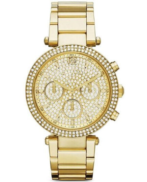 Michael Kors Parker Gold Dial Gold Steel Strap Watch for Women - MK5856 Buy Now By Michael Kors