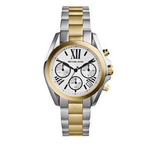 Michael Kors Bradshaw Chronograph Silver Dial Two Tone Steel Strap Watch For Women - MK5912 Buy Now By Michael Kors