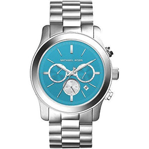 Michael Kors Runway Quartz Blue Dial Silver Steel Strap Watch For Women - MK5953 Buy Now By Michael Kors