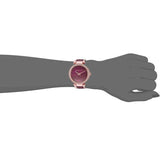 Michael Kors Parker Maroon Dial Two Tone Steel Strap Watch for Women - MK6412 Buy Now By Michael Kors