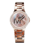 Michael Kors Camille Three Hand Rose Gold Dial Rose Gold Steel Strap Watch For Women - MK7197 Buy Now By Michael Kors