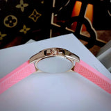 Michael Kors Mini Pilot Quartz Rose Gold Dial Pink Silicone Strap Watch For Women - MK7375 Buy Now By Michael Kors