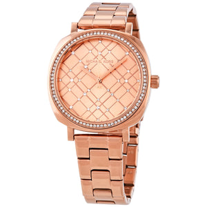 Michael Kors Nia Quartz Rose Gold Dial Rose Gold Steel Strap Watch For Women - MK3990 Buy Now By Michael Kors