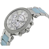 Michael Kors Parker White Dial Two Tone Steel Strap Watch for Women - MK6138 Buy Now By Michael Kors