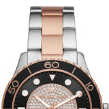 Michael Kors Runway Quartz Black Dial Two Tone Steel Strap Watch For Women - MK6960 Buy Now By Michael Kors