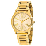 Michael Kors Hartman Quartz Gold Dial Gold Steel Strap Watch For Women - MK3490 Buy Now By Michael Kors